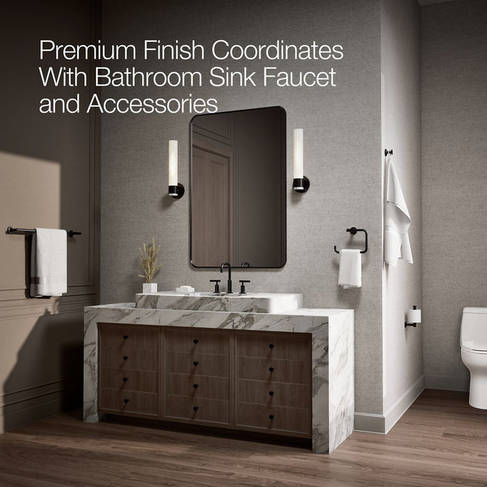 KOHLER K-30919-R Santa Rosa Right-hand trip lever, matte black - view 3