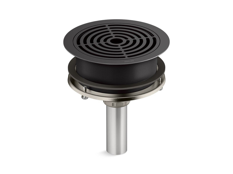 KOHLER K-30928 Aquifer Grated drain, matte black