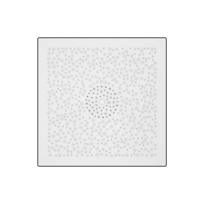 KOHLER K-31110 Real Rain 19" two-function overhead shower panel, 2.5 gpm, white - view 3