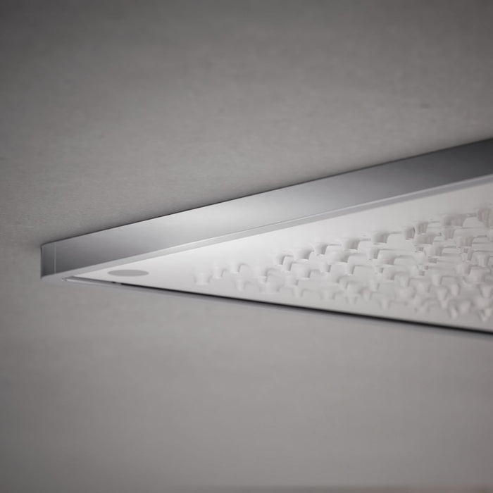 KOHLER K-31110 Real Rain 19" two-function overhead shower panel, 2.5 gpm, white - view 5