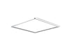 KOHLER K-31111 Real Rain Overhead panel trim, polished chrome