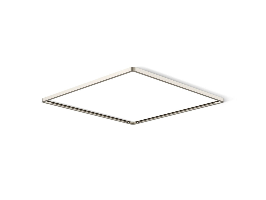 KOHLER K-31111 Real Rain Overhead panel trim, vibrant brushed nickel