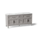KOHLER K-31247-ASB Quo 72" Bathroom Vanity Cabinet with Sinks and Quartz Top, Mohair Grey - 3/4 view of product