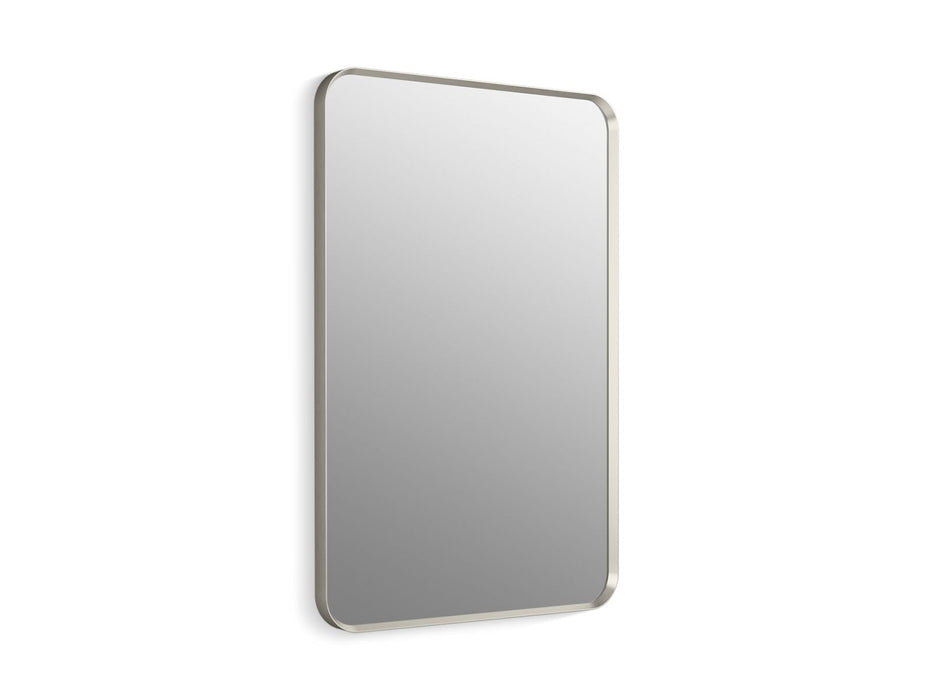 KOHLER K-31364 Essential 24" x 36" rectangular framed mirror, brushed nickel