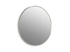 KOHLER K-31369 Essential 36" round framed mirror, brushed nickel