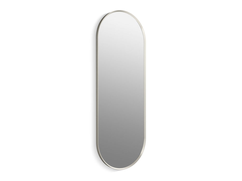 KOHLER K-31373 Essential 22" x 60" capsule framed mirror, brushed nickel