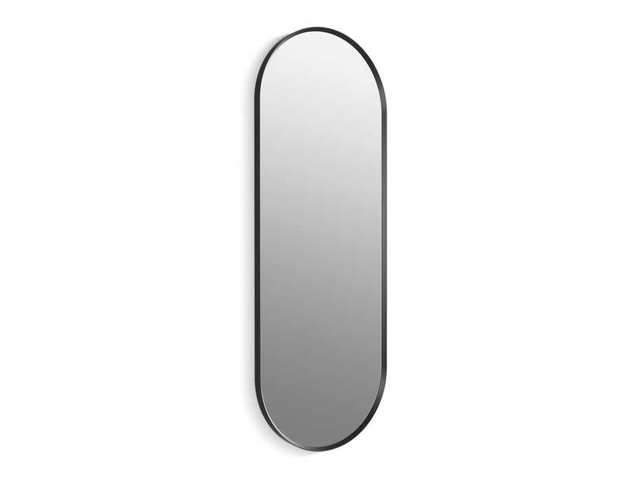 KOHLER K-31373 Essential 22" x 60" capsule framed mirror, matte black