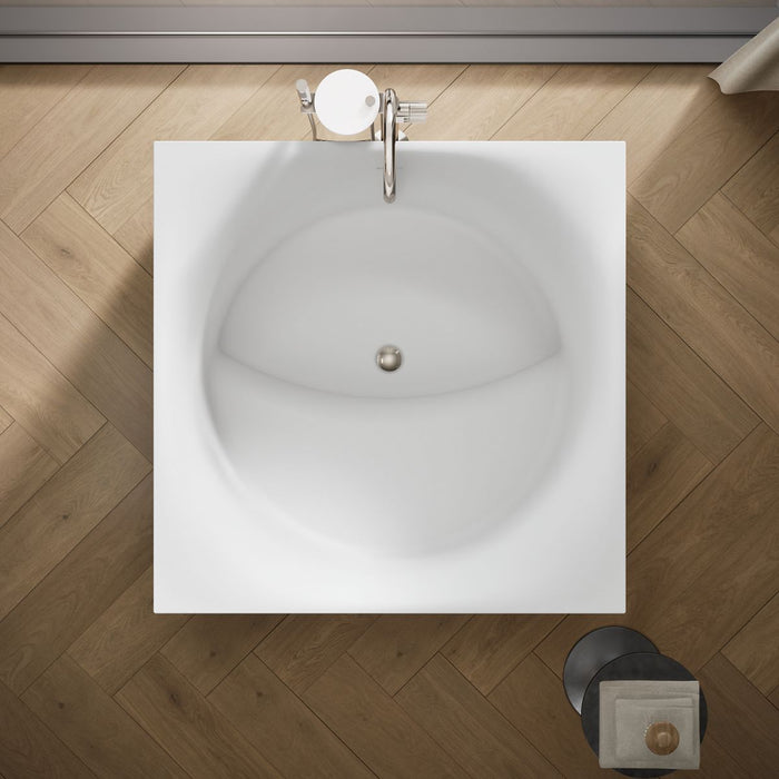 KOHLER K-31404 Stillness 46" x 46" freestanding bath