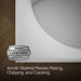 KOHLER K-31404-PF Stillness 46" x 46" freestanding bath, honed white - view 2