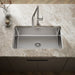 KOHLER K-31466-1 Prologue 33" top-/undermount single-bowl kitchen sink, stainless steel - view 2