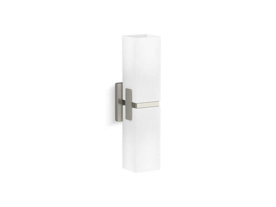 KOHLER K-31493-SC02 Honesty Two-light sconce, brushed nickel