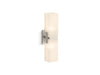 KOHLER K-31493-SC02 Honesty Two-light sconce, brushed nickel - view 2