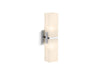 KOHLER K-31493-SC02 Honesty Two-light sconce, polished chrome - view 2