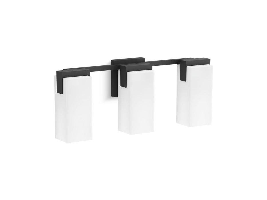 KOHLER K-31494-SC03 Honesty Three-light sconce, matte black - view 2