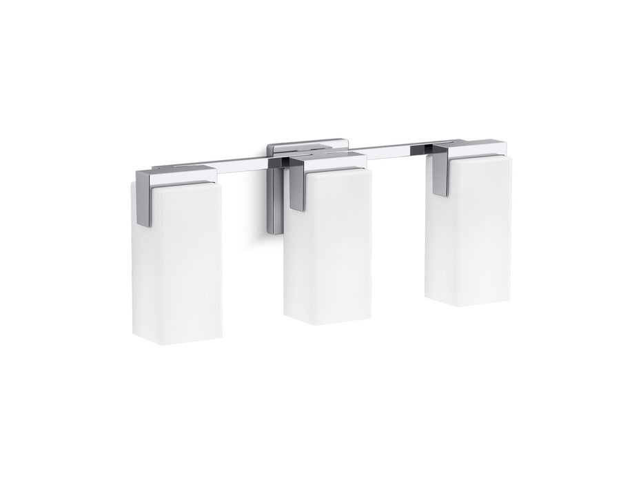 KOHLER K-31494-SC03 Honesty Three-light sconce, polished chrome - view 2