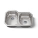KOHLER K-3150 Undertone 31" undermount double-bowl kitchen sink, stainless steel - view 2