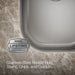 KOHLER K-3150 Undertone 31" undermount double-bowl kitchen sink, stainless steel - view 3