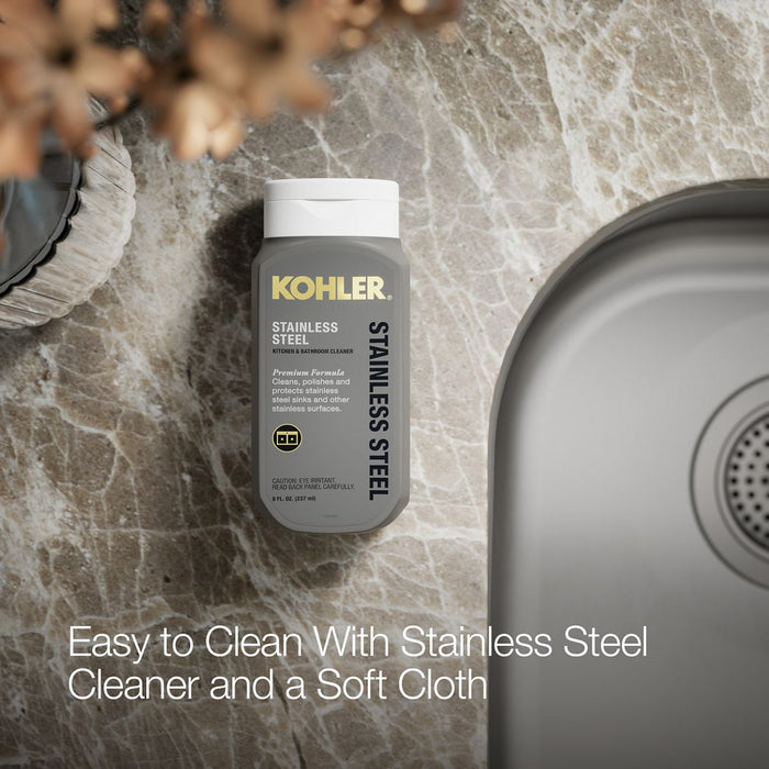 KOHLER K-3150 Undertone 31" undermount double-bowl kitchen sink, stainless steel - view 4