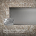 KOHLER K-3156-NA Undertone 43" x 8-1/4" x 6-5/16" Undermount single-bowl trough kitchen sink, includes wire basket and...