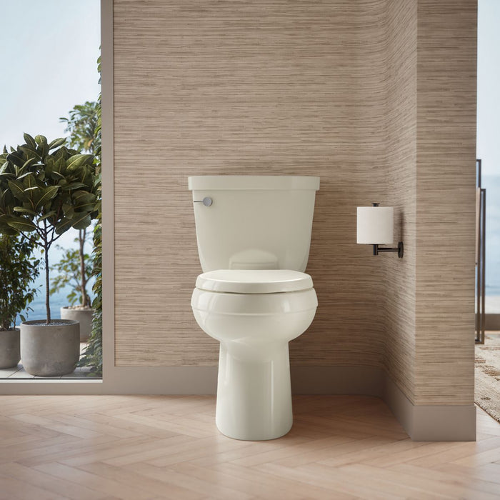 KOHLER K-31618 Cimarron ContinuousClean ST toilet tank, 1.28 gpf, biscuit - view 4