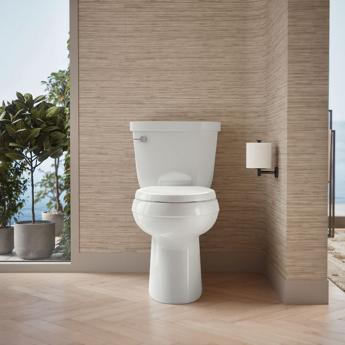 KOHLER K-31618 Cimarron ContinuousClean ST toilet tank, 1.28 gpf, white - view 4