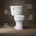 3/4 view of product with dimensions