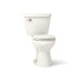 KOHLER K-31640-RA Cimarron Two-piece round-front toilet, 1.6 gpf, biscuit
