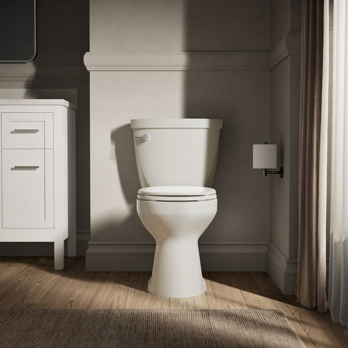 KOHLER K-31640-RA Cimarron Two-piece round-front toilet, 1.6 gpf, biscuit - view 5