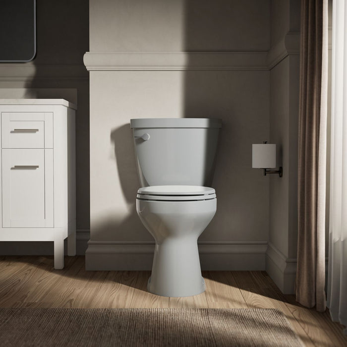 KOHLER K-31640-RA Cimarron Two-piece round-front toilet, 1.6 gpf, ice grey - view 5