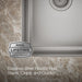 KOHLER K-3171 Undertone 31-1/2" undermount double-bowl kitchen sink, stainless steel - view 2