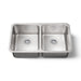 KOHLER K-3171 Undertone 31-1/2" undermount double-bowl kitchen sink, stainless steel - view 4