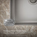 KOHLER K-3174 Undertone 31-1/2" undermount double-bowl kitchen sink, stainless steel - view 2