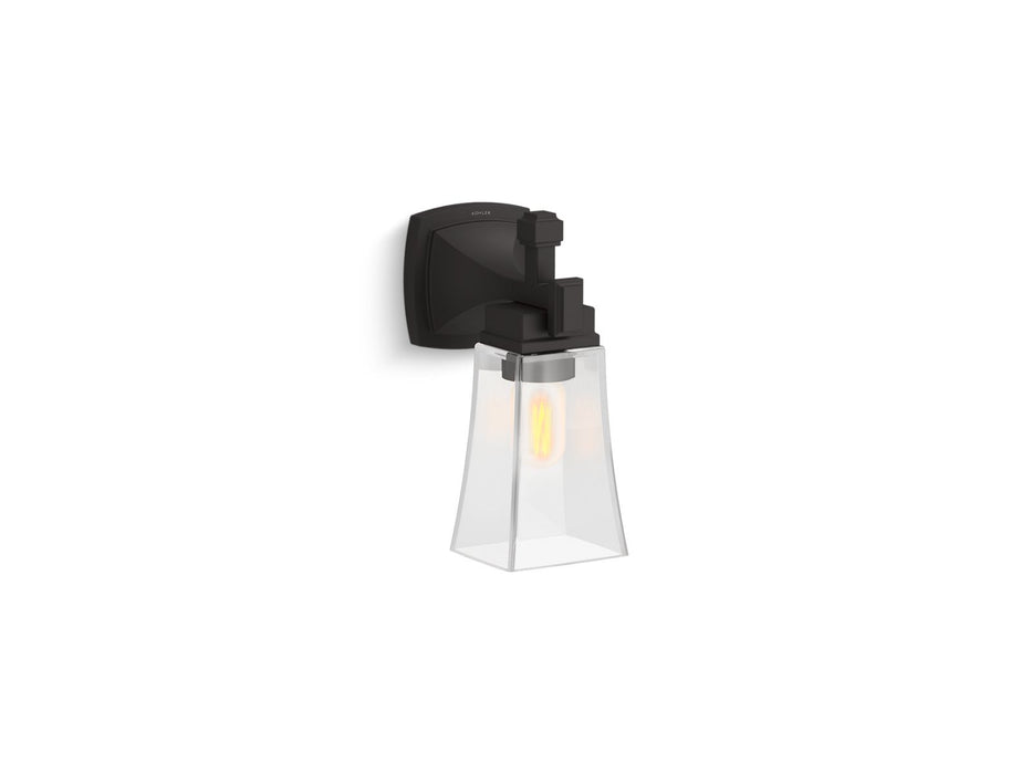 KOHLER K-31755-SC01 Riff One-light sconce, matte black - view 2