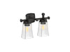 KOHLER K-31756-SC02 Riff Two-light sconce, matte black - view 2