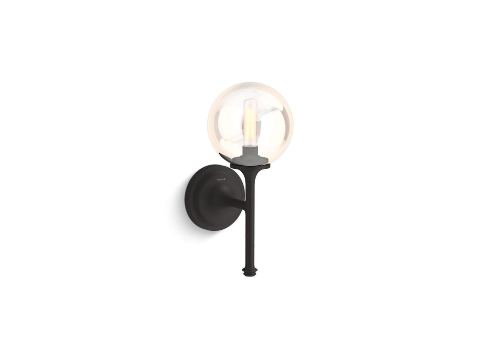 KOHLER K-31761-SC01 Bellera One-light sconce, matte black - view 2