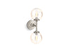 KOHLER K-31762-SC02 Bellera Two-light sconce, brushed nickel - view 2