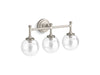 KOHLER K-31763-SC03 Bellera Three-light sconce, brushed nickel