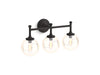 KOHLER K-31763-SC03 Bellera Three-light sconce, matte black - view 2