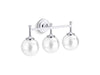 KOHLER K-31763-SC03 Bellera Three-light sconce, polished chrome