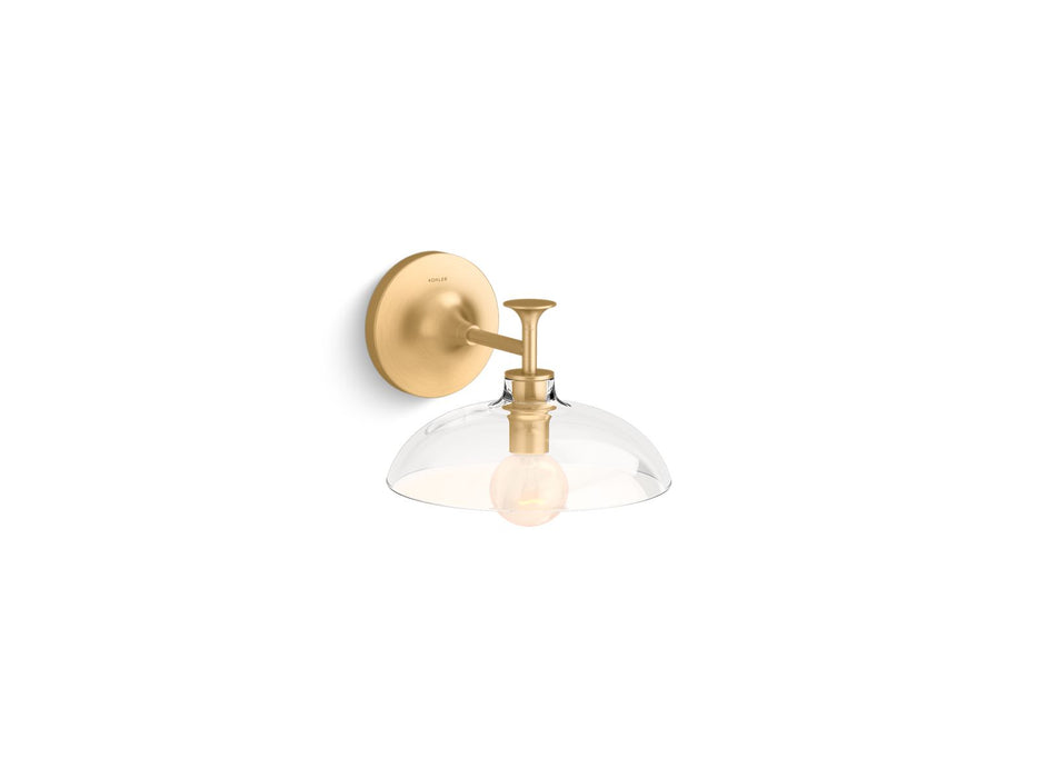 KOHLER K-31768-SC01 Tone One-light sconce, brushed moderne brass - view 2