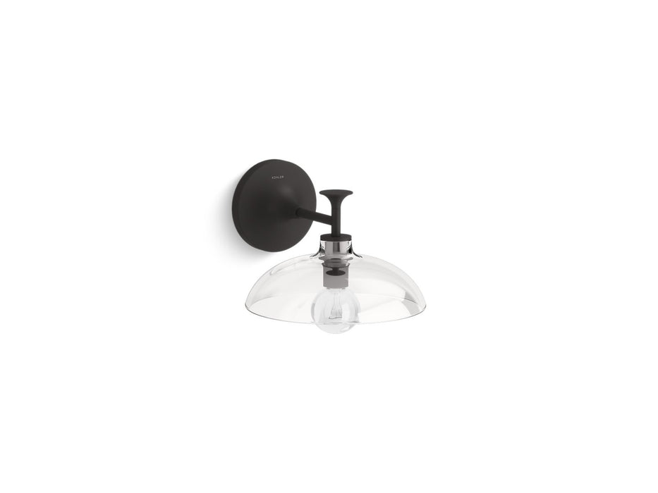 KOHLER K-31768-SC01 Tone One-light sconce, matte black