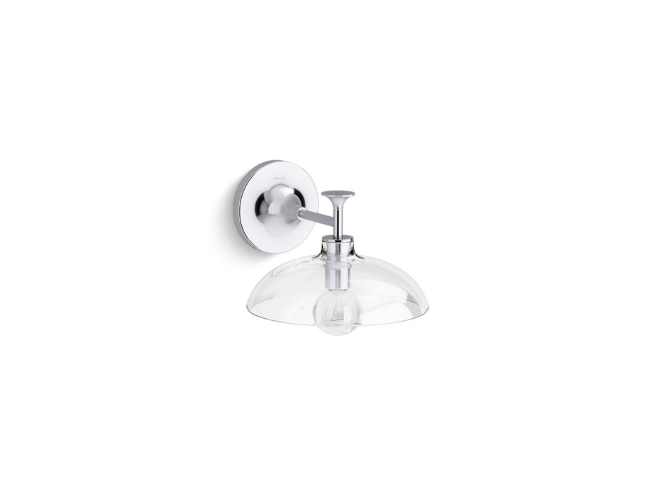 KOHLER K-31768-SC01 Tone One-light sconce, polished chrome