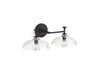 KOHLER K-31769-SC02 Tone Two-light sconce, matte black