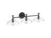 KOHLER K-31770-SC03 Tone Three-light sconce, matte black