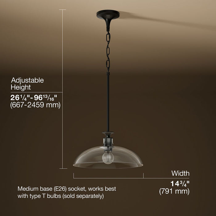 3/4 view of product with dimensions