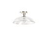 KOHLER K-31772-FM01 Tone 15" flush-mount, polished nickel
