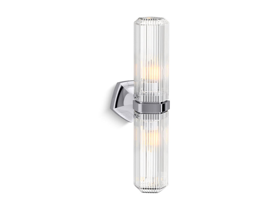 KOHLER K-31777-SC02 Occasion Two-light sconce, polished chrome - view 2