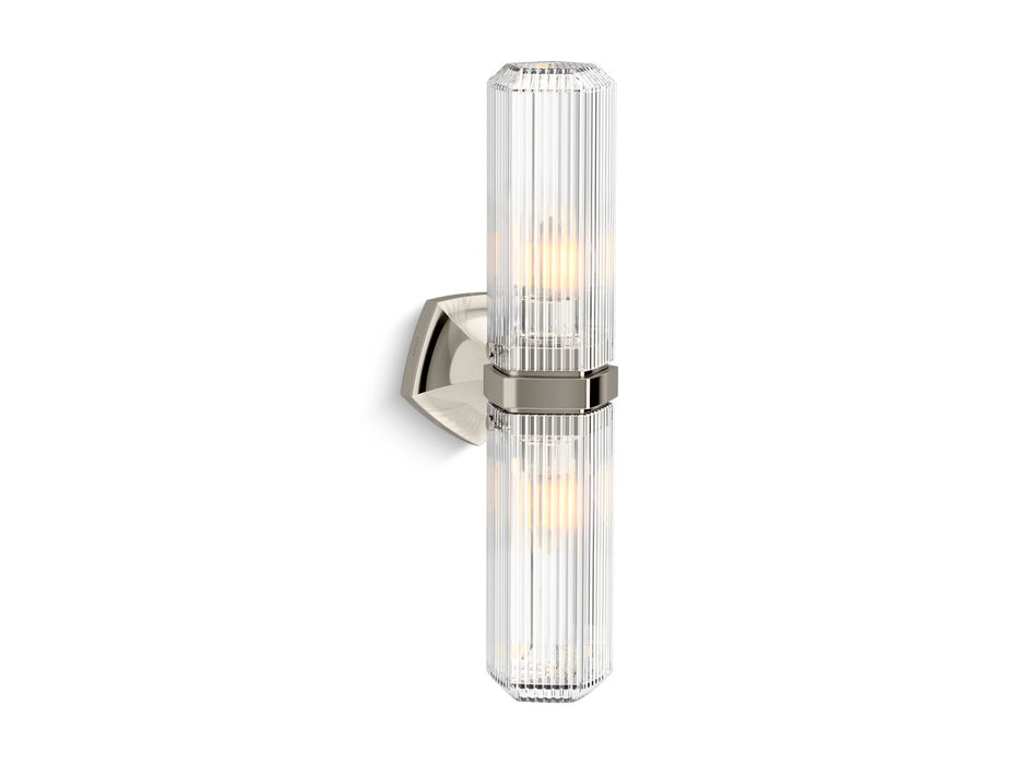 KOHLER K-31777-SC02 Occasion Two-light sconce, polished nickel - view 2