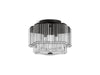 KOHLER K-31780-FM03 Occasion 15" flush-mount, matte black