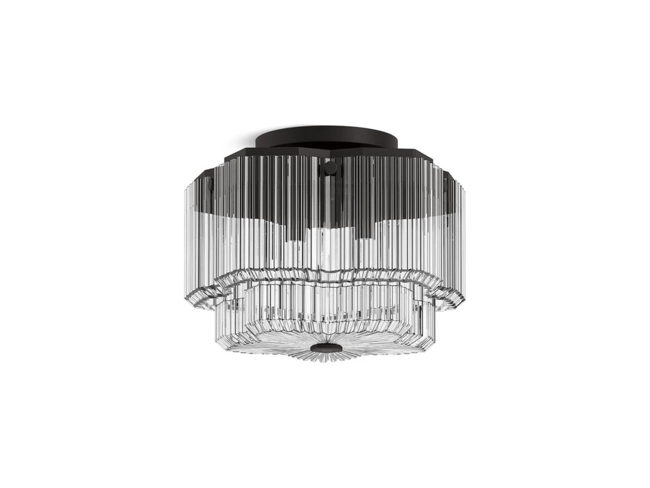 KOHLER K-31780-FM03 Occasion 15" flush-mount, matte black